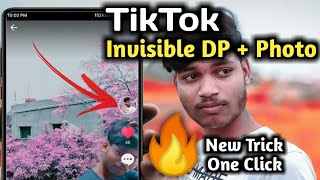 How To Set Invisible Profile Picture On Tiktok Tiktok Invisible Dp Transparent Dp On Tiktok