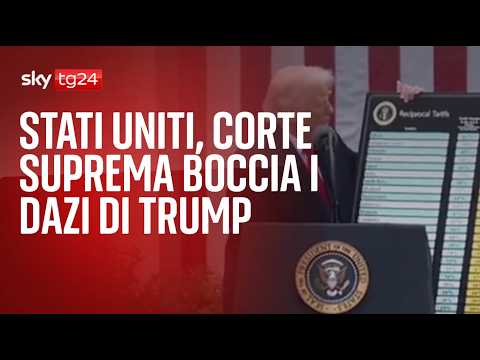 Video Stati Uniti, Corte Suprema boccia i dazi di Trump