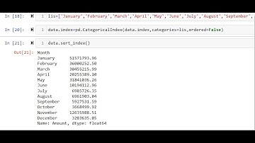Get month name in chronological order in python.