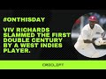 #OnThisDay Viv Richards slammed the first double century by a West Indies player. #shorts