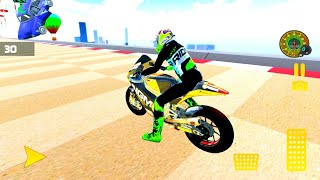 Driving a bike on an exciting ramp - bicycle games - Android games  GAMES screenshot 2
