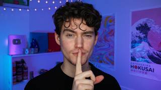 What is he saying...? ASMR Inaudible Whispering and Mouth Sounds