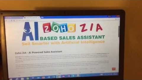 Zoho Zia Introduction