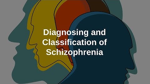 Validity and Reliability of the Classification and Diagnosis of Schizophrenia