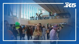 Concourse C fully open at SEA Airport