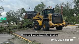Post-Storm Update: Jodie Fiske Public Safety Director