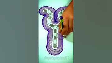 A Shape That Resembles a Blooming Flower #spirographshr #satisfying #spirograph #usa #art #relaxing