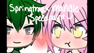 Springtrap x Mangle speedpaint remake