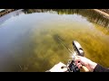 Bass Fishing in Crystal Clear Water