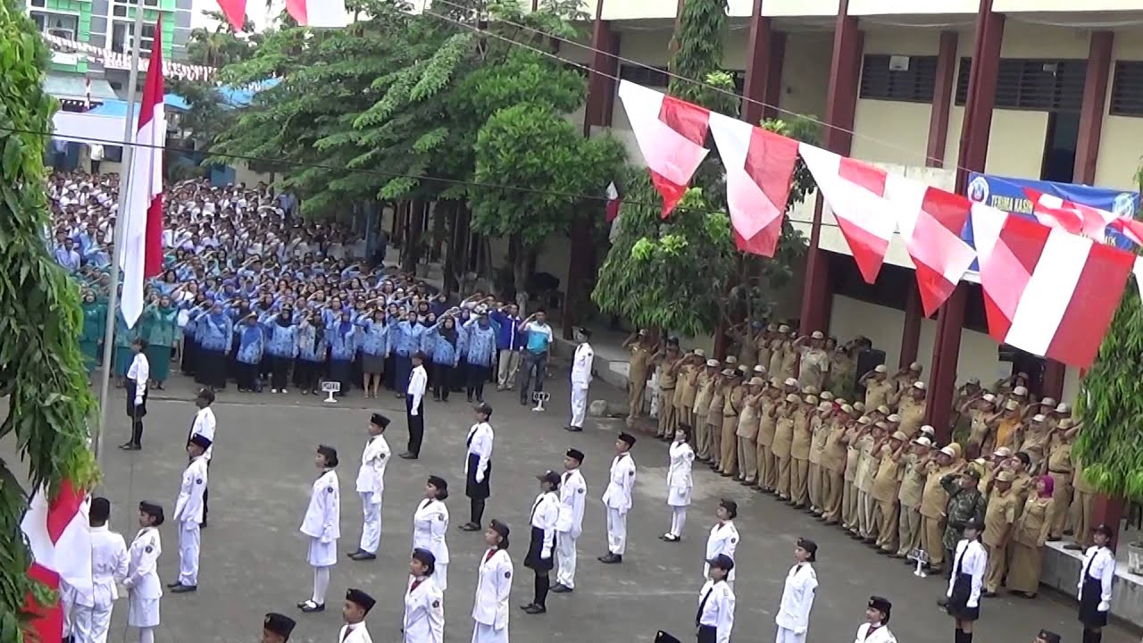 PASKIBRA TELADAN MEDAN (SMK/SMA TELADAN MEDAN) 17 Agustus  2015