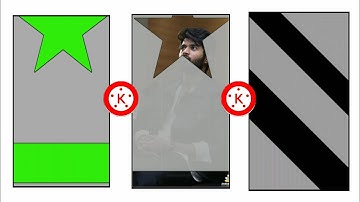 Puzzle effects editing in kinemaster ।। New Green Screen video status edit in kinemaster । Black scr