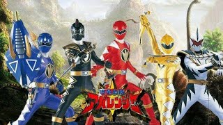 Opening Bakuryuu Sentai Abaranger ( Song Theme Power Ranger Dino Thunder )