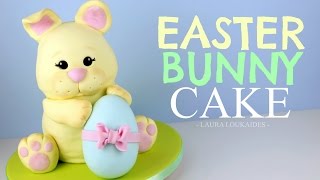 How to make a cute 3d easter bunny cake! can be decorated in any
colours and/or patterns you like! character cake recipe
http://lauraloukaidescakes.co.uk/cha...