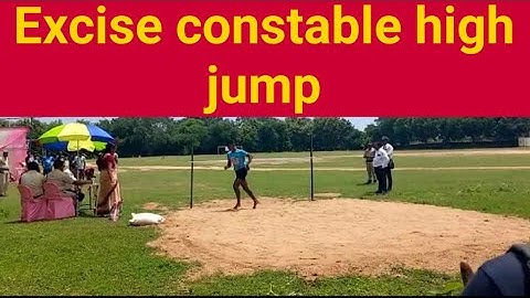 Excise constable high jump video Balangir District