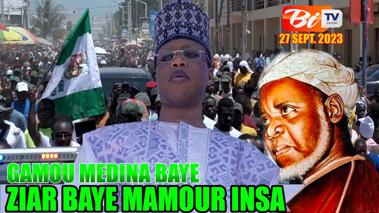 Ziar Baye Mamour Insa Diop Gamou Medina Baye 2023
