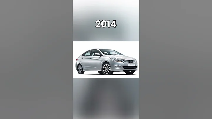 Evolution of Hyundai Verna (2006~2022) #shorts