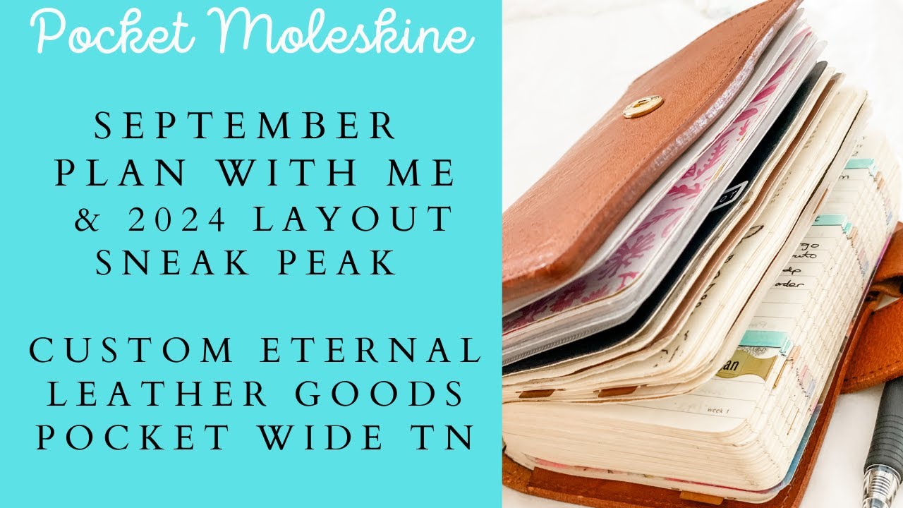 SEPTEMBER Plan With Me Pocket Moleskine Daily Pocket Planner September plan with me pocket moleskine daily pocket planner