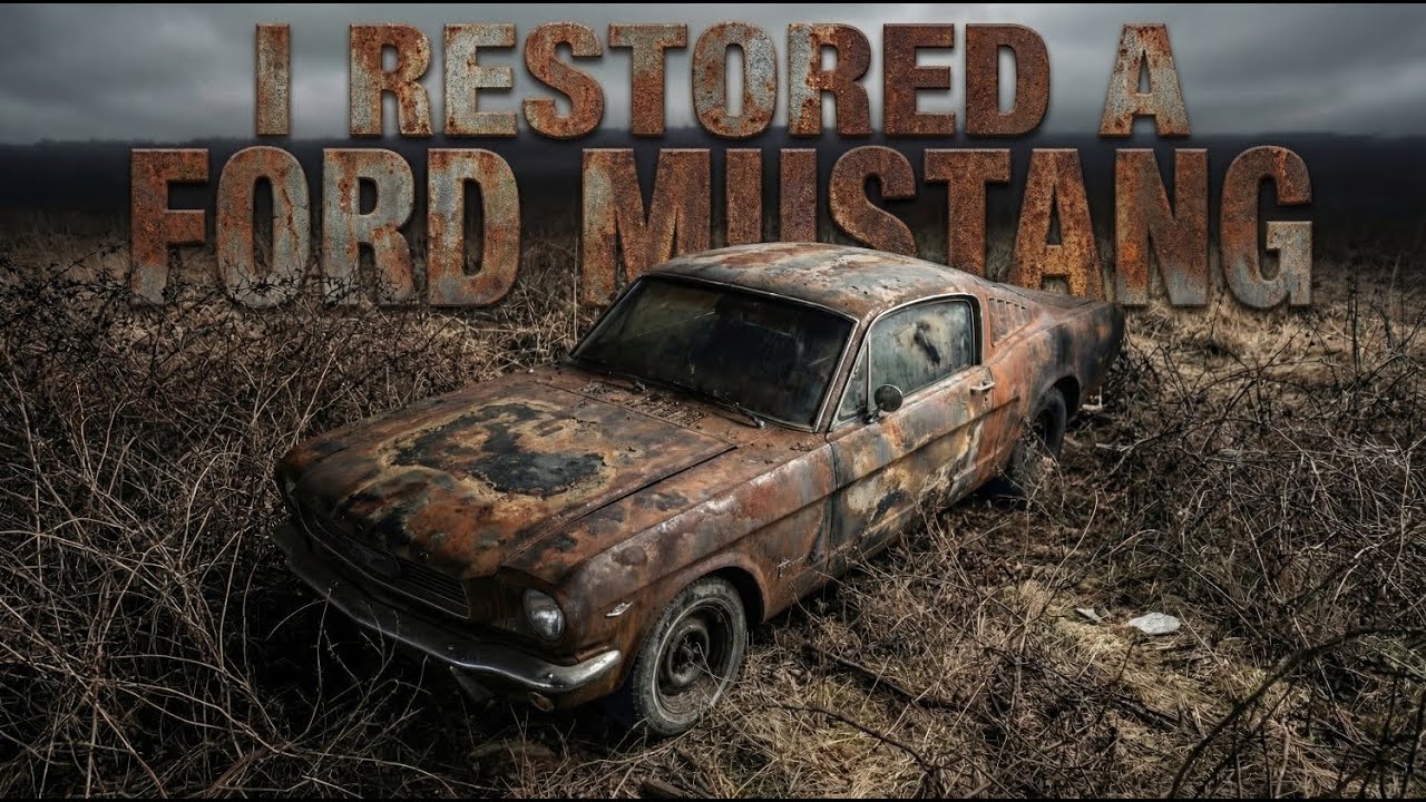 This Burnt 1965 Ford Mustang Cost Me Only $100 to Buy | 1965 Ford Mustang Full Restoration 