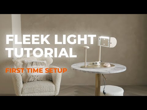 FLEEK LIGHT TUTORIAL - FIRST TIME SETUP - YouTube