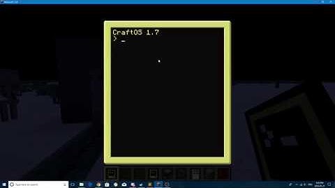 ComputerCraft - Server and Door Program Part 1