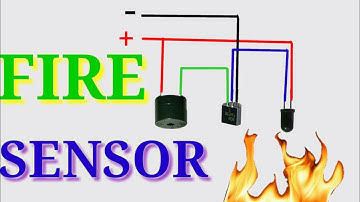 fire sensor circuit fire sensor using bc547 fire alarm  sensor  simple project