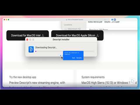 How to Download and Install Descript for Editing Audio Video and Transcriptions (Step-by-Step)