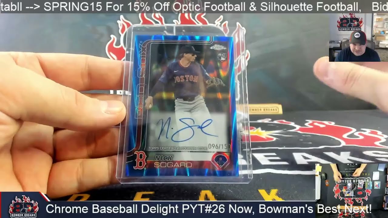 2025 Topps Chrome Baseball Delight Pick Your Team #26 Case Break 4 1 26