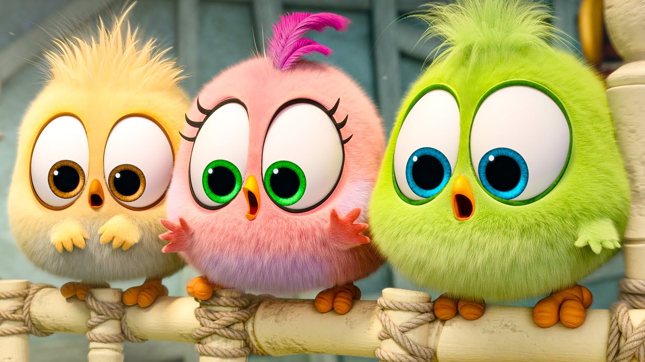 The Baby Birds Try To Save Their Siblings! - ANGRY BIRDS 2 Best Scenes