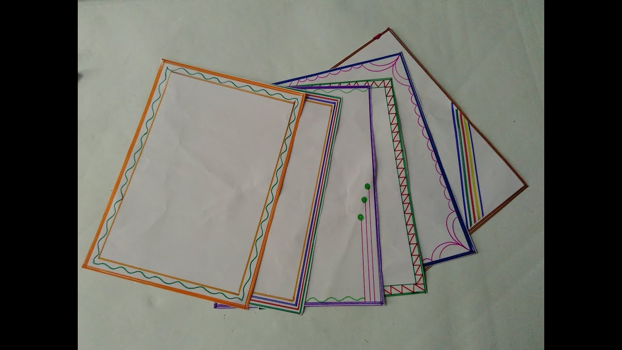 quick and simple page border design beautiful page border essay simple page borders designs