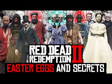 RDR2 - All Easter Eggs And Secrets! (TOP 100)