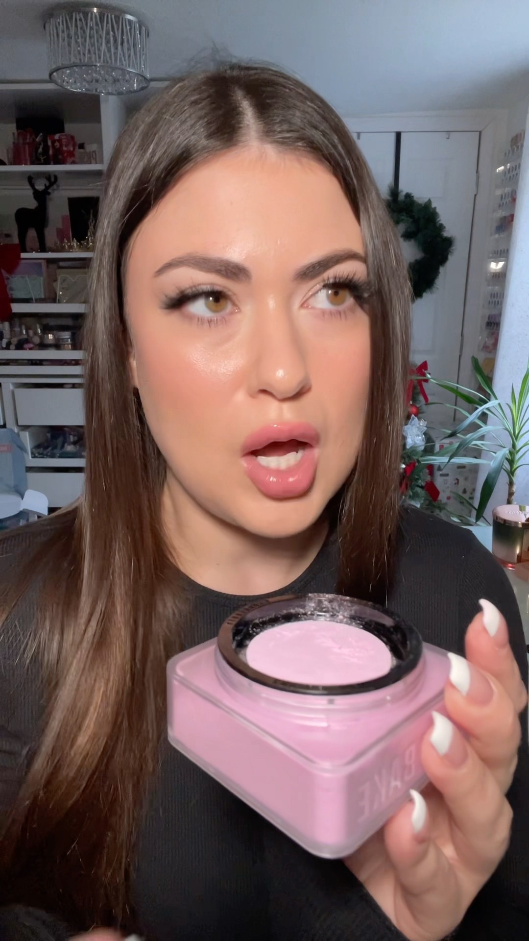 Huda Beauty Ube Birthday Cake Powder Review | TikTok