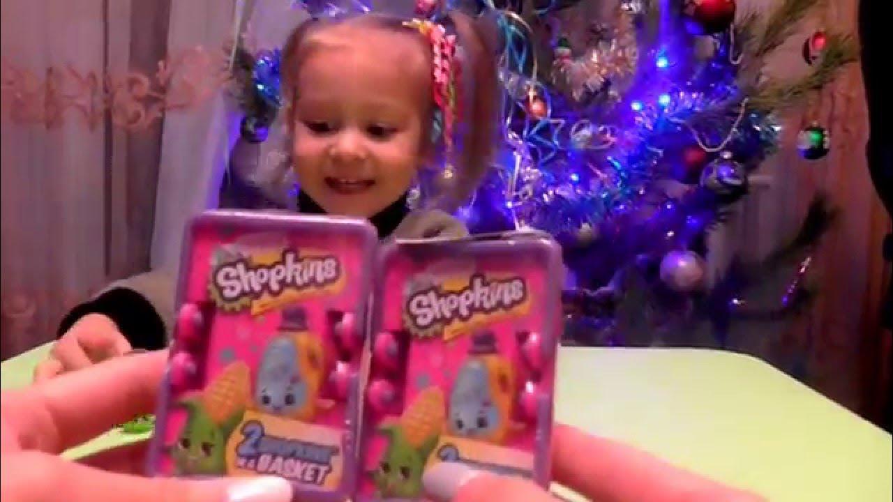 Пакетики с игрушками сюрприз шопкинс распаковка Bags with toys surprise ...