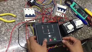 Smartgen HAT530 với contactor