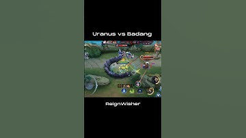 Uranus vs Badang #shortsvideo #viralvideo  #mobilelegend  #shorts  #memes  #viral