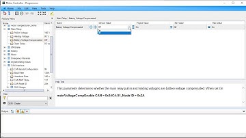Viewing and Editing Parameters