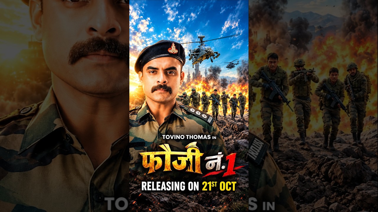 FAUJI NO.1 (फौजी नं. 1) Official Trailer Hindi | Hindi Action Movie #newmovie #actionmovie #south poster