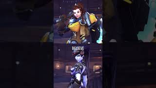 Brigitte and Widowmaker interaction - Junkenstein’s Revenge