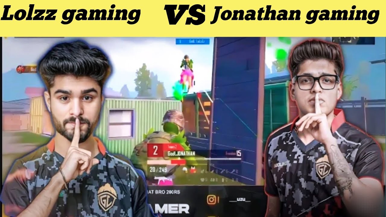 Jonathan vs LoLzZz Gaming 🔥 2 vs 2 TDM match 😱 @JONATHANGAMINGYT vs ...