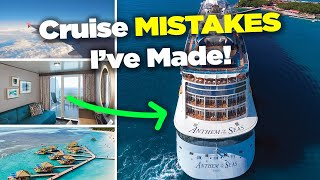 Cruise mistakes I