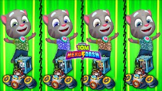 Talking Tom Hero Dash New Design Colour Suits For 4 Super Cat Toms & Fight The 4 Earth Bosses