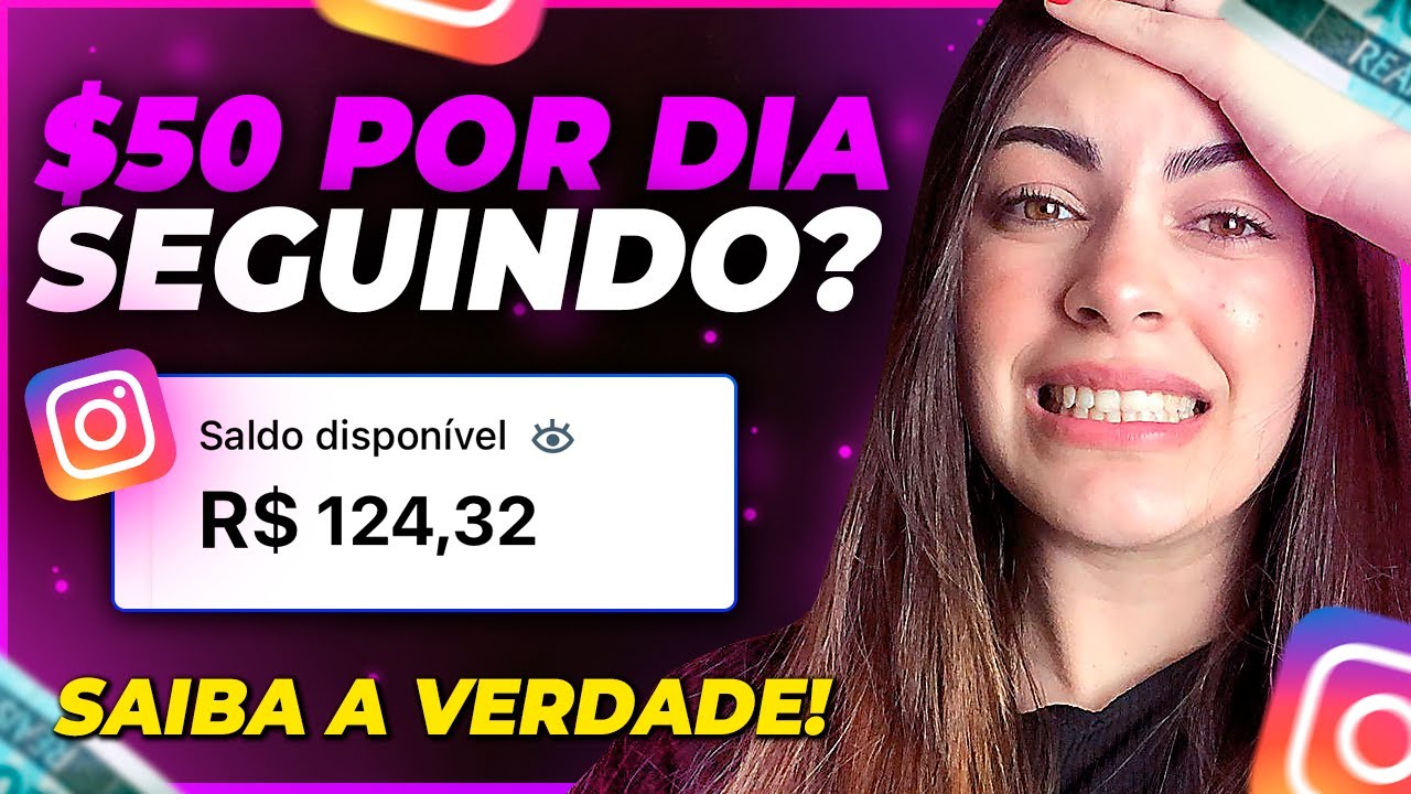 GANHE DINHEIRO SEGUINDO PESSOAS NO INSTAGRAM 2022 *toda a verdade*