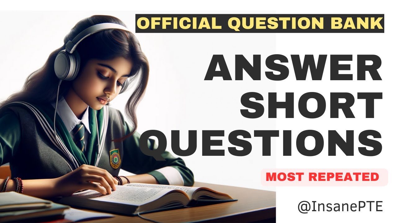 PTE Academic Answer Short Questions Most Repeated Part 24