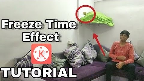 TUTORIAL FREEZE TIME EFFECT | KINEMASTER VFX|