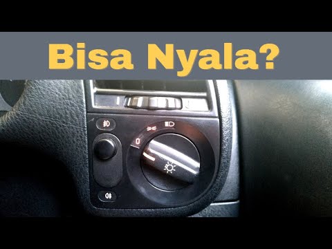 Benerin Saklar Lampu BMW E36! Bisa Nyala?