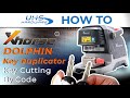 How To Duplicate Car Key with Condor XC Dolphin XP-005 Portable Key Cutting Machine