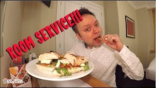 Hotel Room Service Mukbang - Strand Palace, London - Very unOfficial Travel Guides