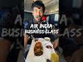 All new air india business class food 