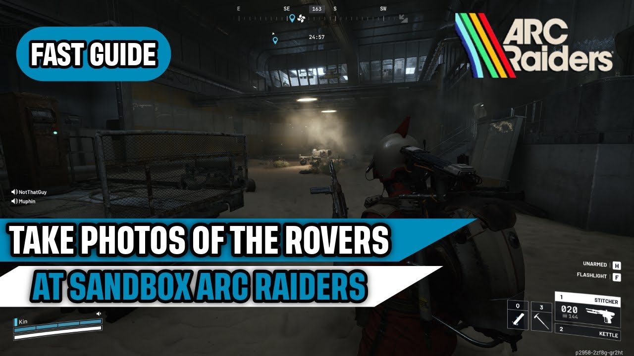 Take Photos of the Rovers at Sandbox 