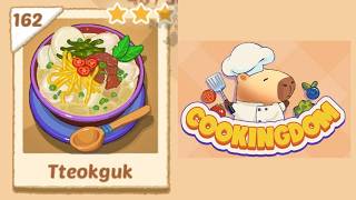 Cookingdom Level 163 Tteokguk | Game Walkthrough🎮