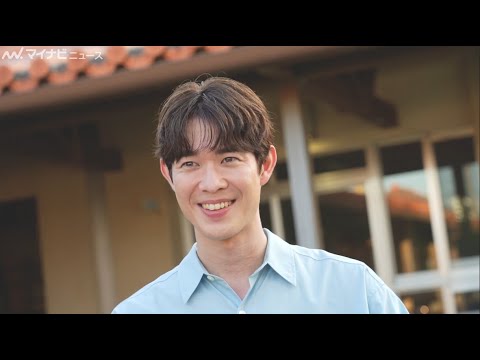 宮沢氷魚、グラスにビールを注ぐシーンでの無邪気な笑顔が可愛い！　オリオン ザ・ドラフト新CM『のどごし』編メイキング映像公開